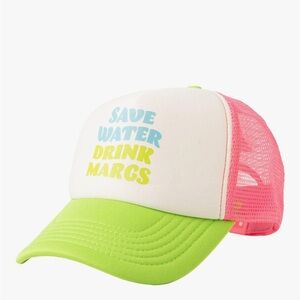 Pink and Green Trucker Hat